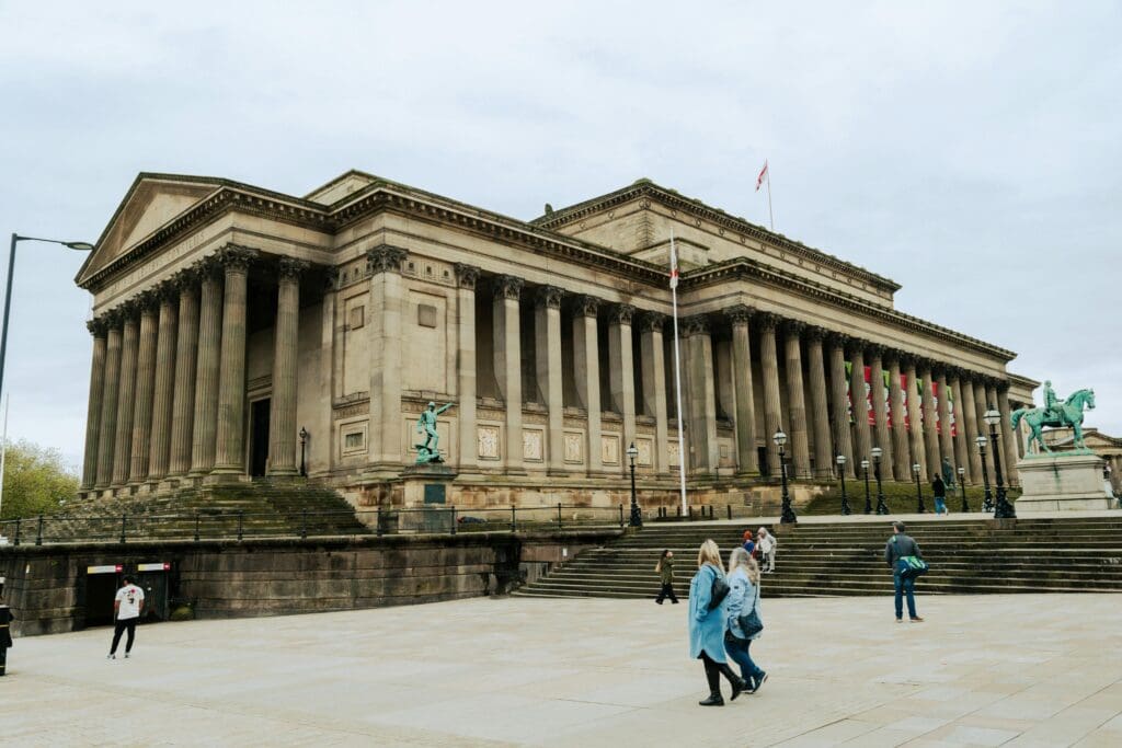 Web Design Liverpool St Georges Hall